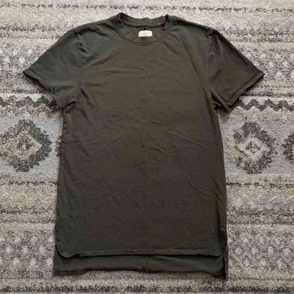 Fear of God FOG Olive Long SS Shirt Large